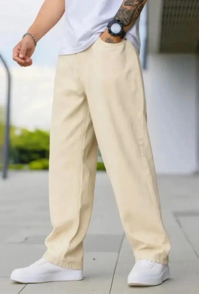 STRAIGHT FIT BEIGE